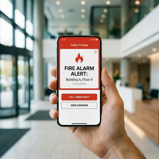Aplikasi Mobile Monitoring Fire Alarm