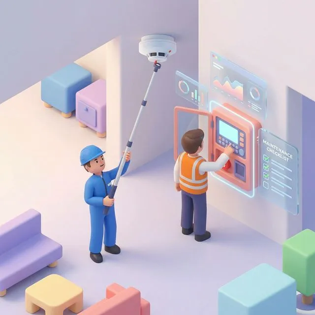 Ilustrasi Maintenance dan Pengecekan Sistem
